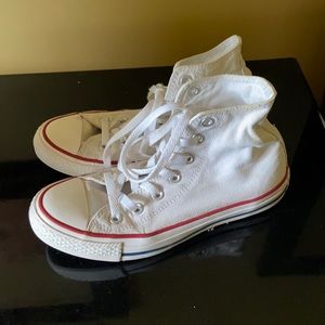 White High Top Converse